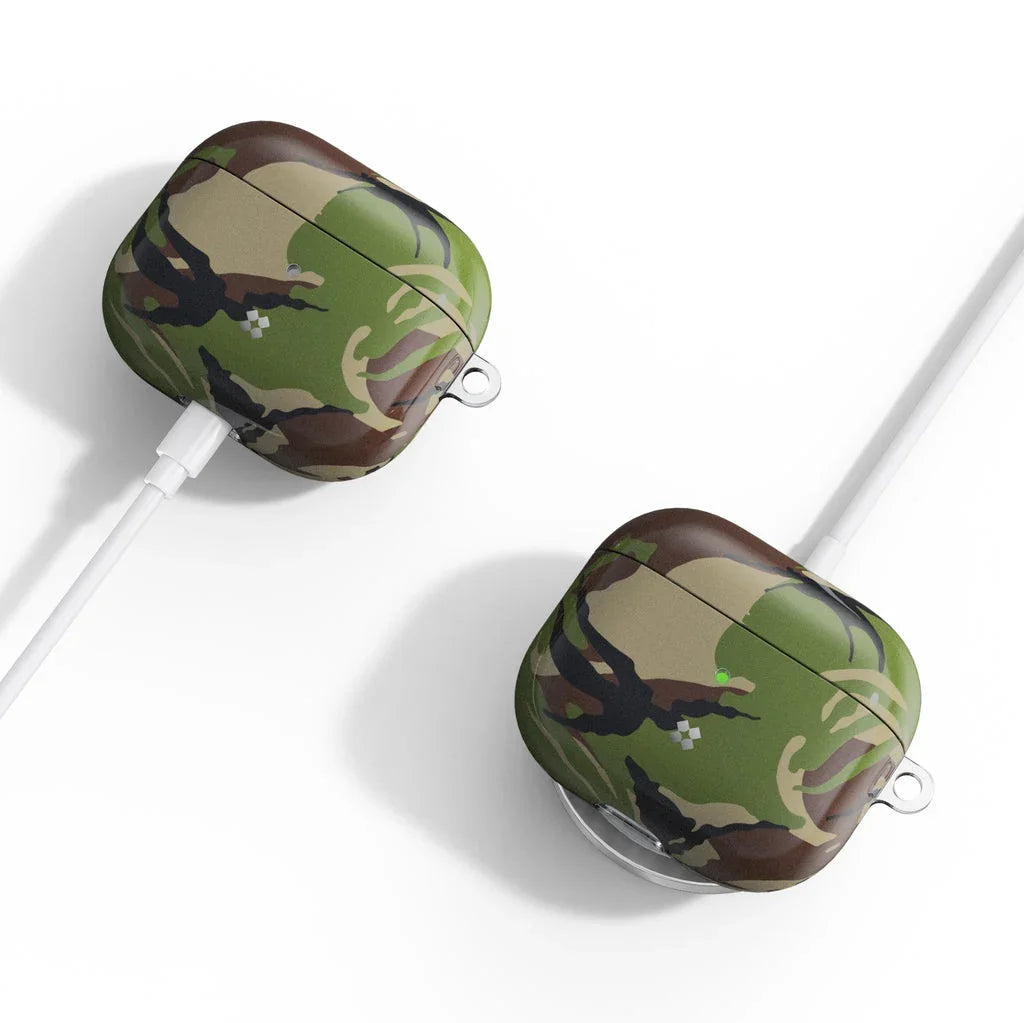 Casestudi Prismart Series Case For Airpods 3 - Camo Green - Tashqila