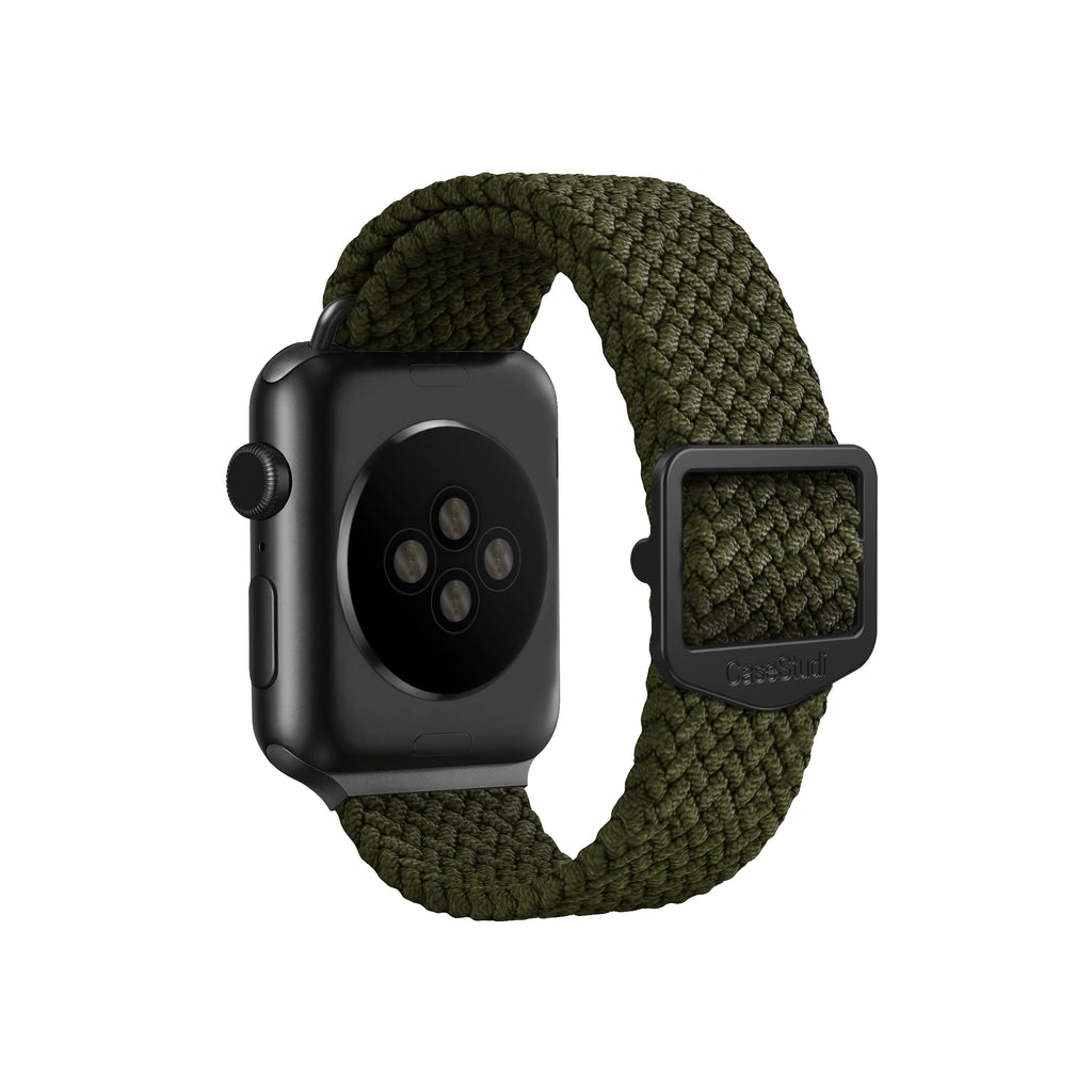 Casestudi Ballistic Series Strap For Apple Watch 42 / 44 / 45 / 49mm - Green