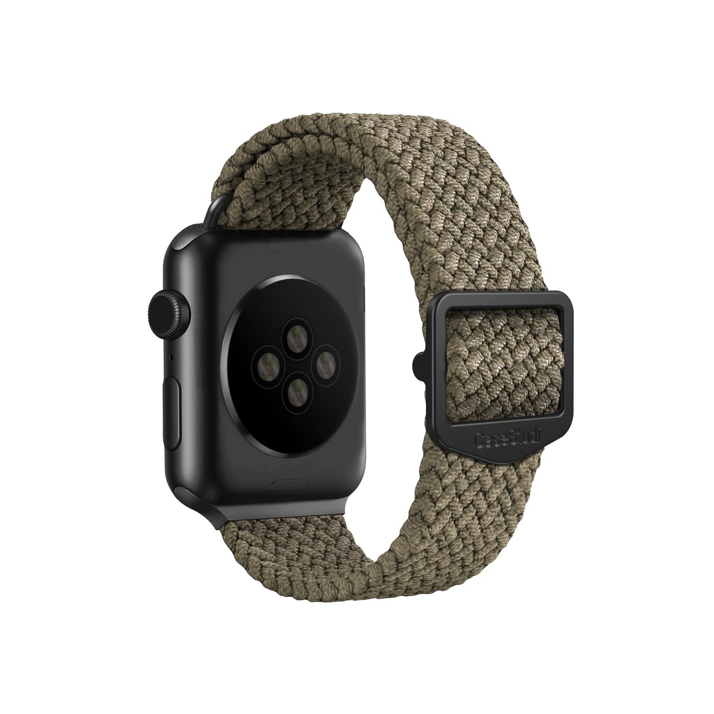 Casestudi Ballistic Series Strap For Apple Watch 42 / 44 / 45 / 49mm - Khaki