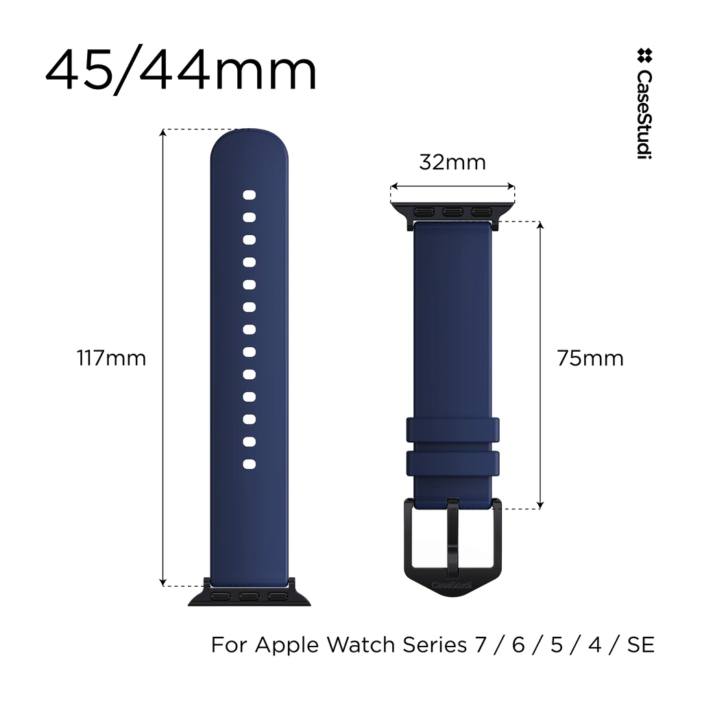 Casestudi Usl Series Strap For Apple Watch 38/40/41 Mm - Navy