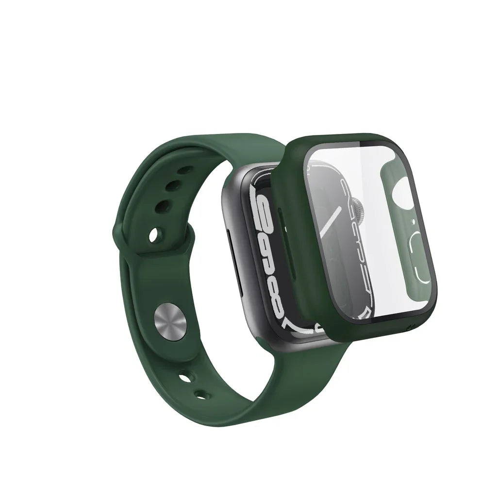 Casestudi Impact Series Case + Screen Protector For Apple Watch 40/41Mm - Green - Tashqila