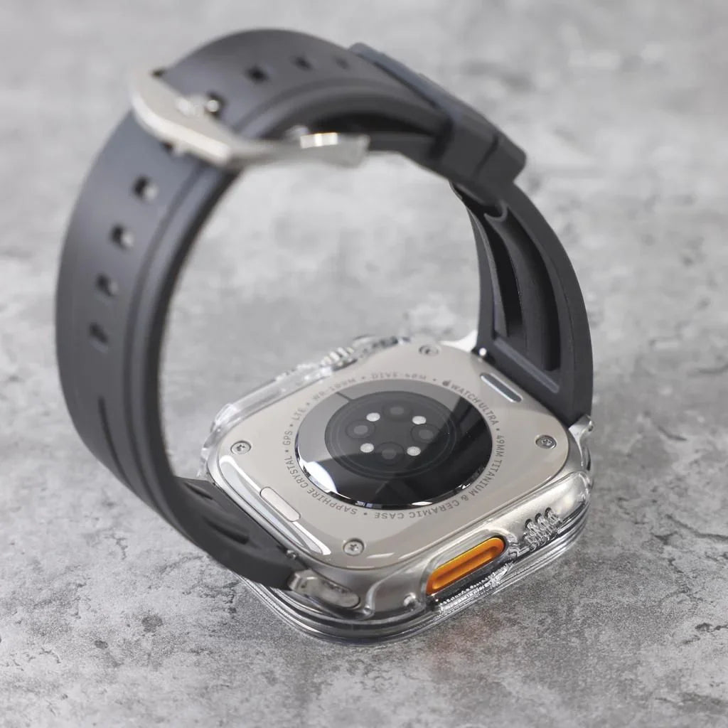 Casestudi Impact Series + Screen Protector For Apple Watch Ultra - Clear - Tashqila