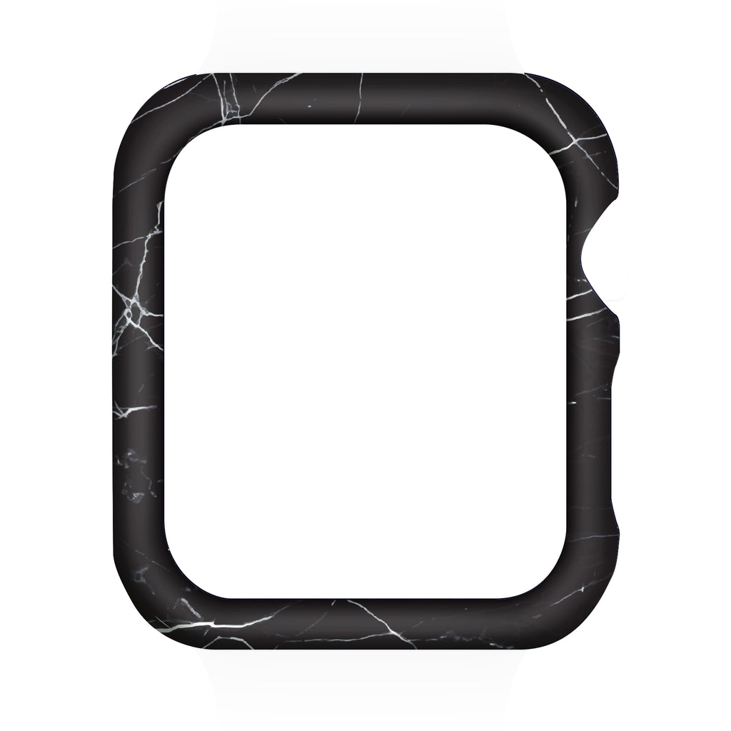Casestudi Prismart Series Bumper Case For Apple Watch 44 - 45mm - Marble Black