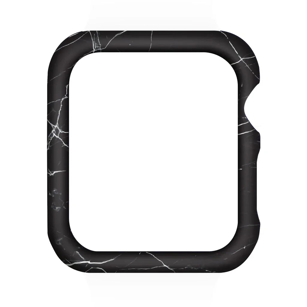 Casestudi Prismart Series Case For Apple Watch 44/45mm - Marble Black - Tashqila
