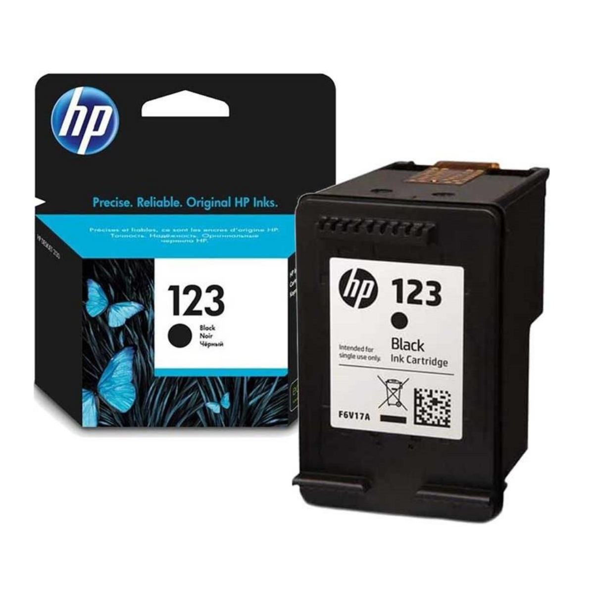 HP 123 Black Original Ink Cartridge