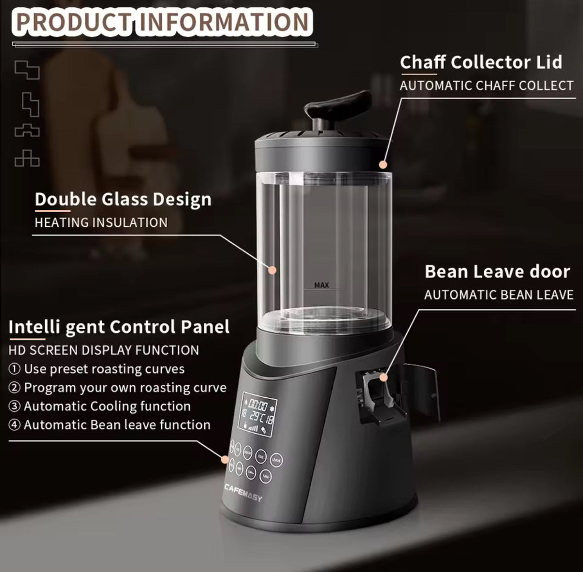 coffee-roaster-300-g - Tashqila Kuwait