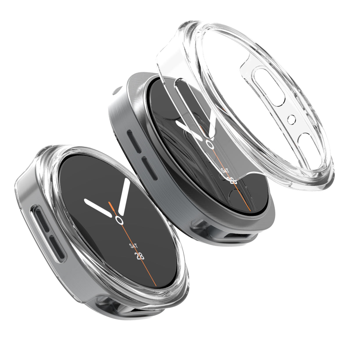 Araree NUKIN Bumper Caver for GALAXY WATCH 8 / 9 44mm - CLEAR