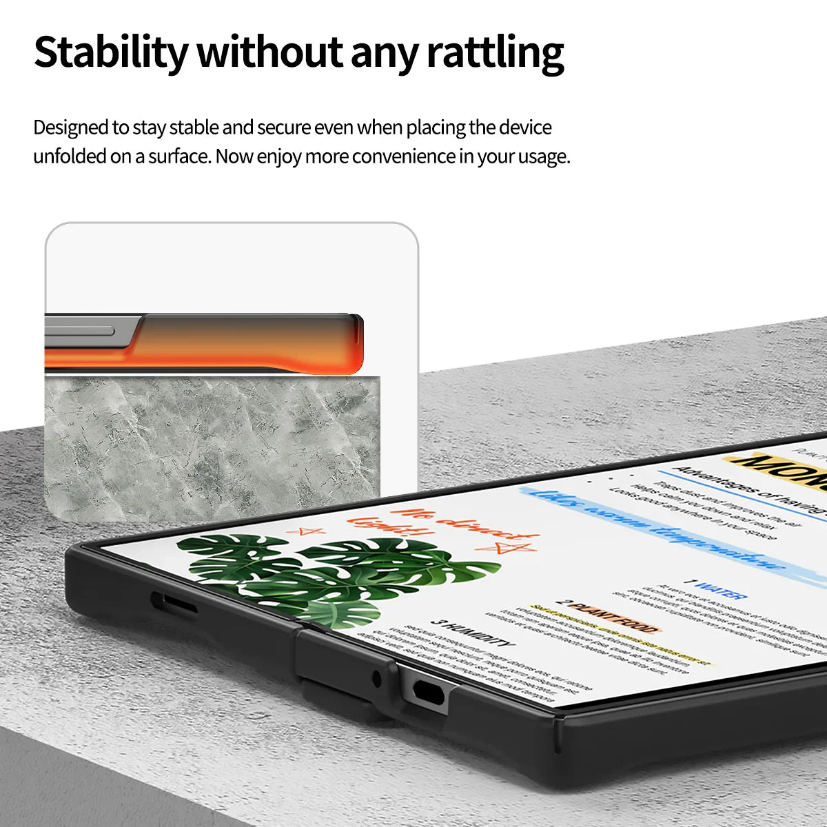 Araree Samsung Z Fold 6 Nukin 360 Stand + Pencil Slot Case - Black - Tashqila