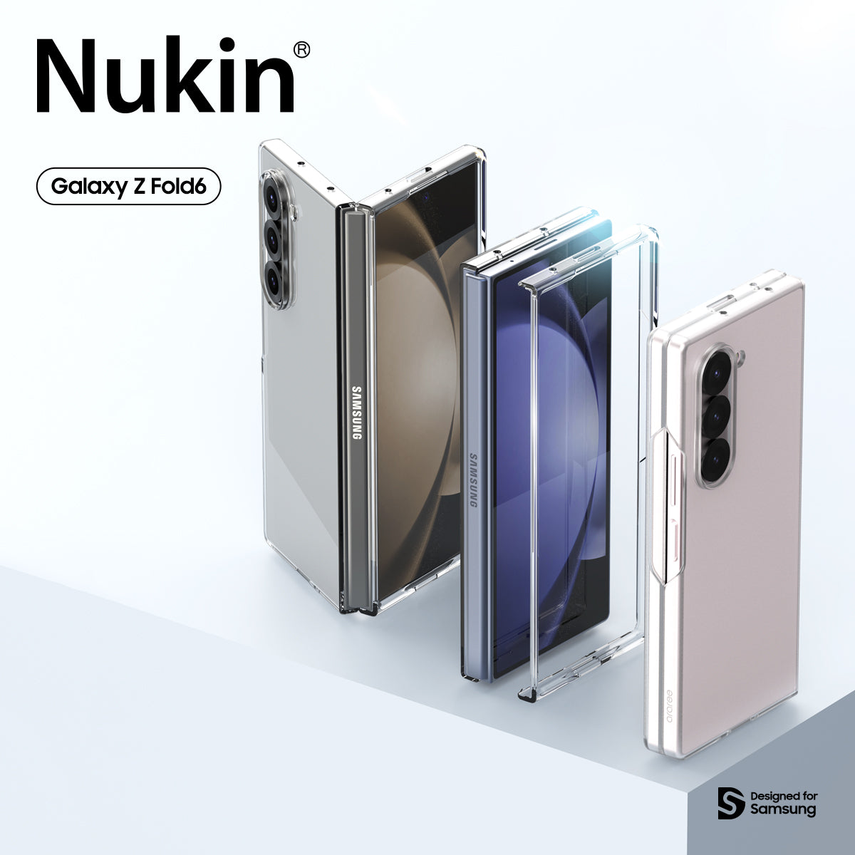 Araree Samsung Z Fold 6 Nukin Case - Clear