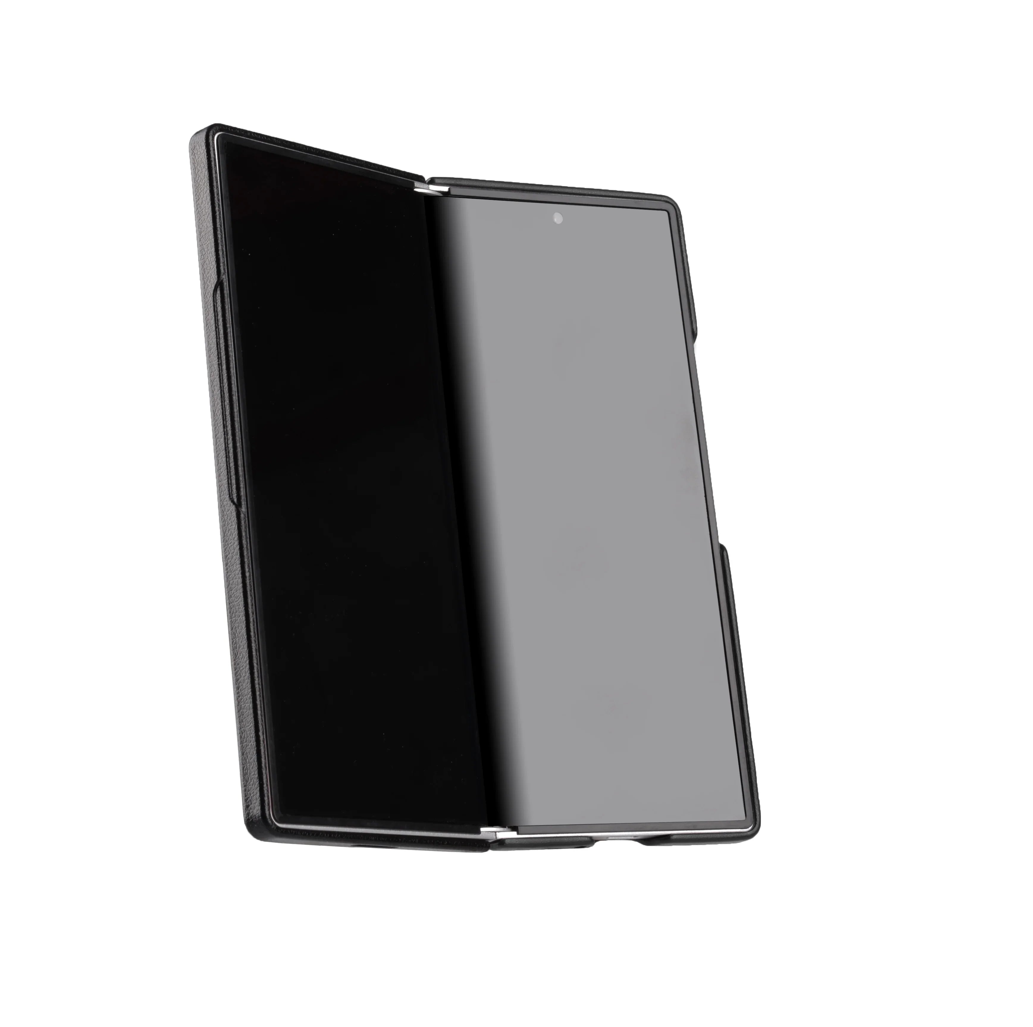 Melkco Galaxy Z Fold6 Origin Series PU Leather Regal Snap Cover - Black - Tashqila