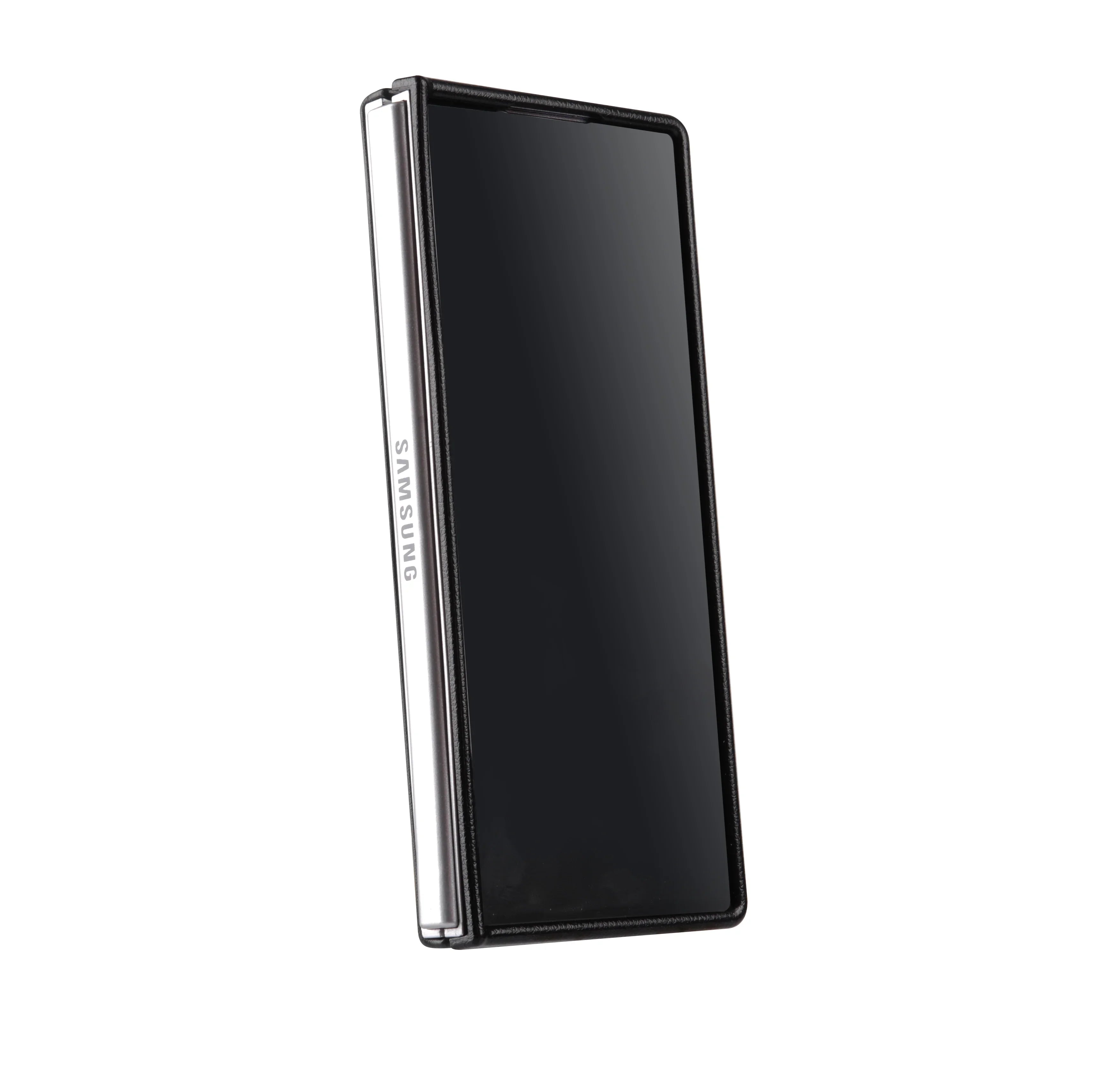Melkco Galaxy Z Fold6 Origin Series PU Leather Regal Snap Cover - Black - Tashqila