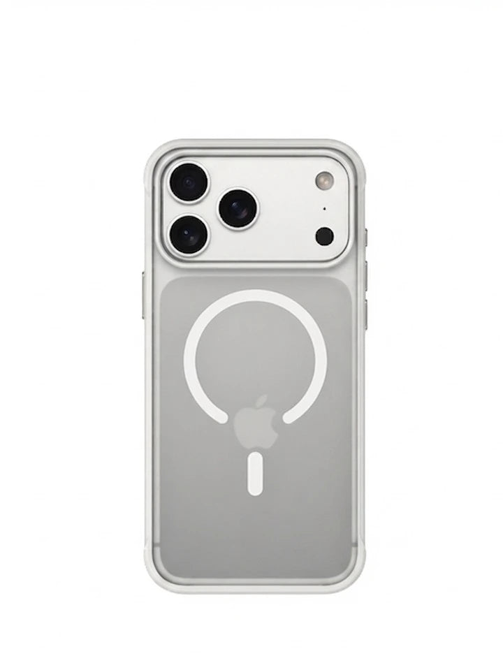 Devia iPhone 18 Pro Max Light Ripple Series Magnetic Case, White