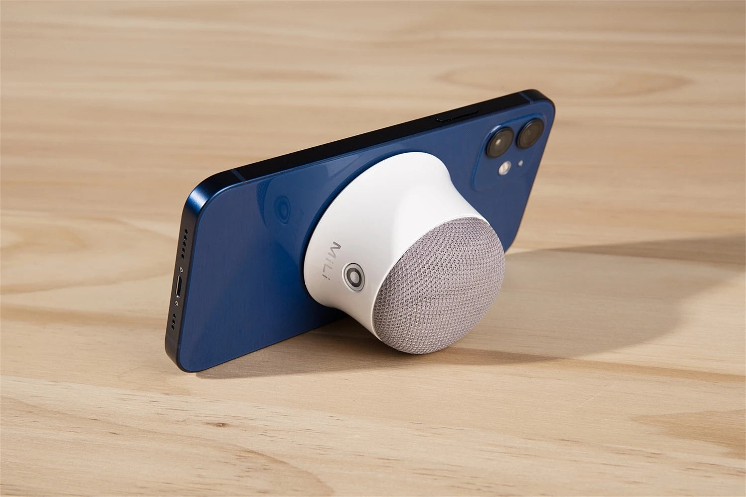 MiLi Mag Soundmate Mini MagSafe Bluetooth Speaker - White