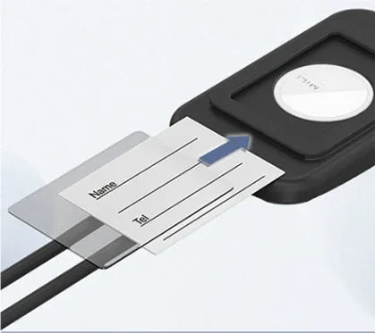 Mili MiTag Plus Item Finder With Luggage Tag - Black - Tashqila