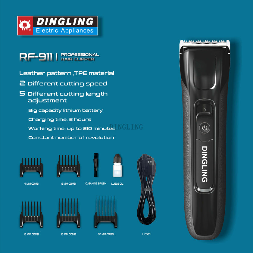 Dingling RF-911 Hair & Beard Trimmer