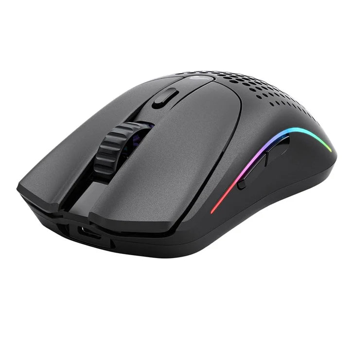 Glorious Model O2 Wireless RGB Gaming Mouse - Matte Black