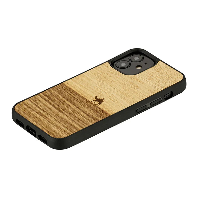 Man & Wood Case For iPhone 12 / 12 Pro - Terra - Tashqila