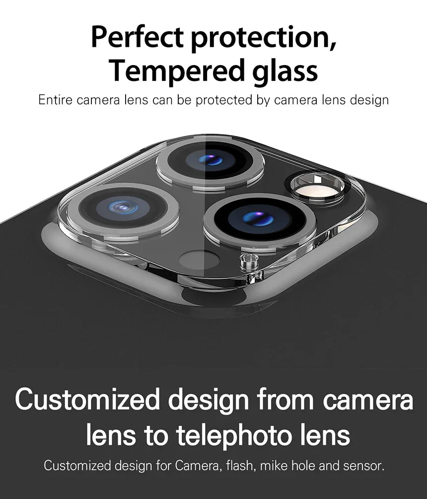 Araree C-Sub Corecamera Lens Tempered Glass For iPhone 12 Pro Max - Clear - Tashqila