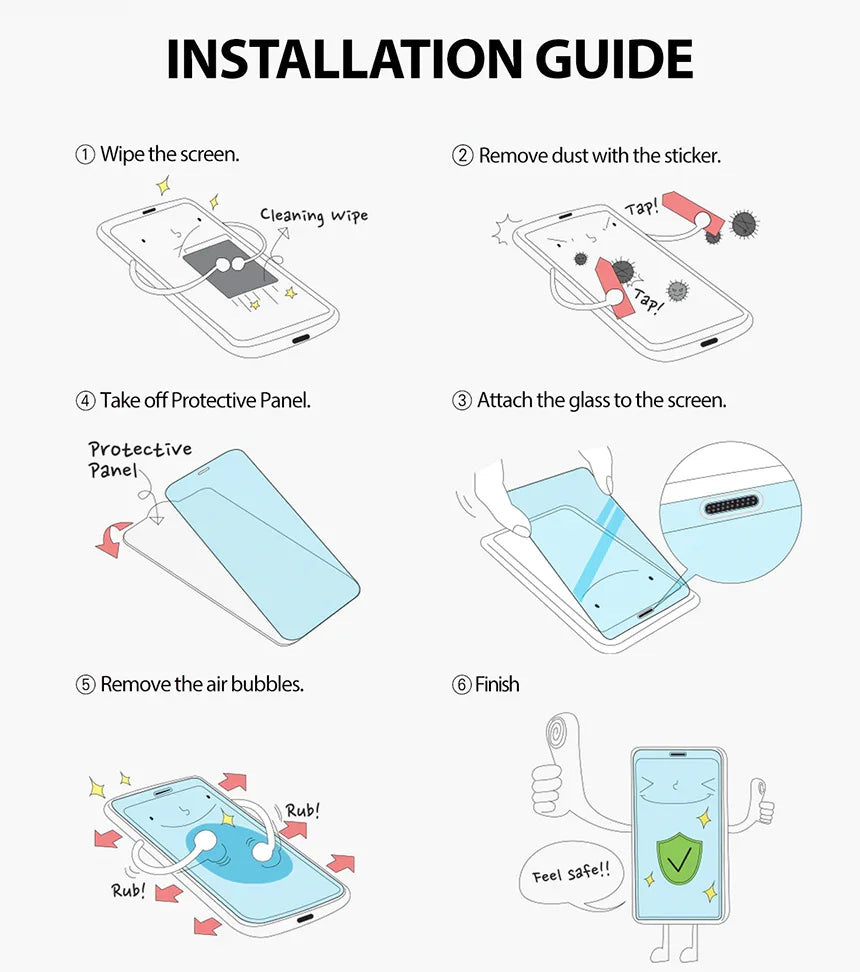 Araree Sub Core Tempered Glass For iPhone 12 Pro Max - Clear - Tashqila