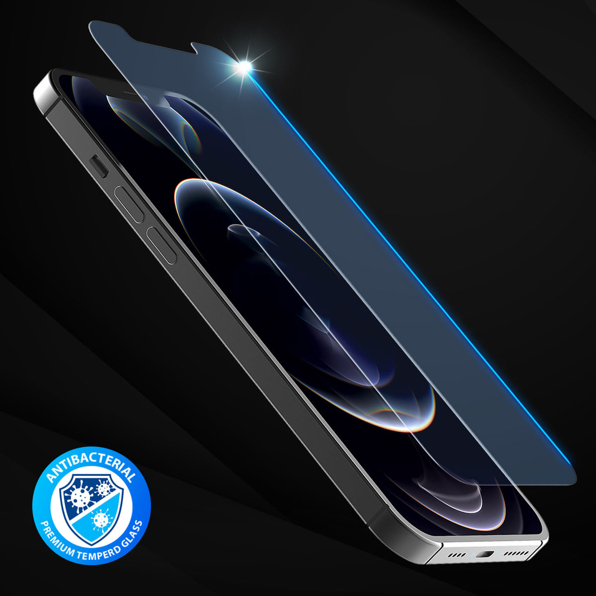 Araree Sub Core Tempered Glass For iPhone 12 Pro Max - Clear