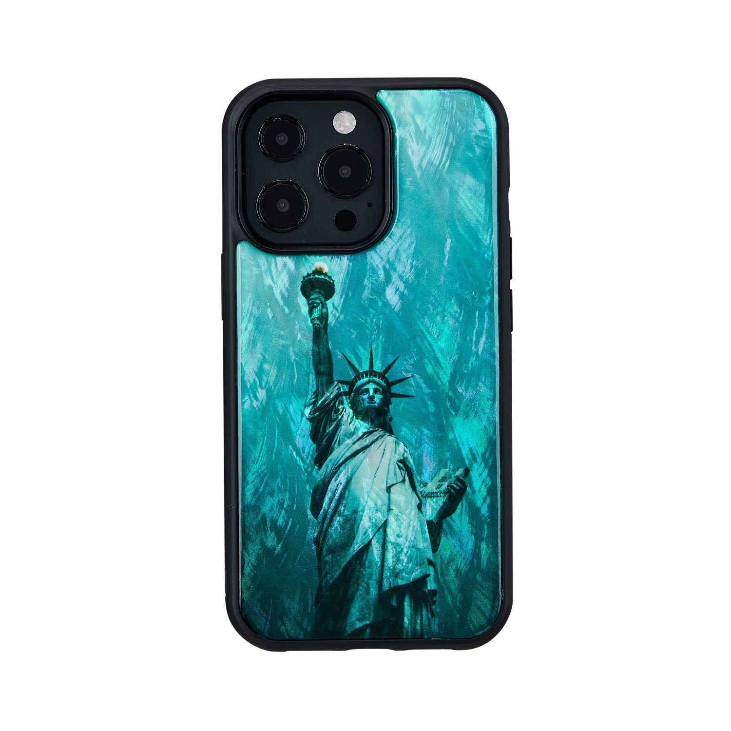 Ikins Series Cover For iPhone 13 Pro - Statue Of Liberty