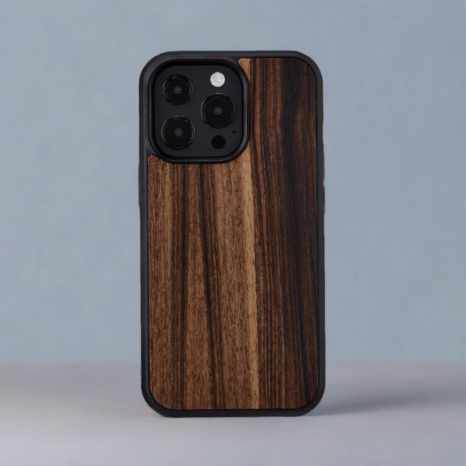 Man & Wood Series Cover For iPhone 13 Pro - Ebony - Tashqila