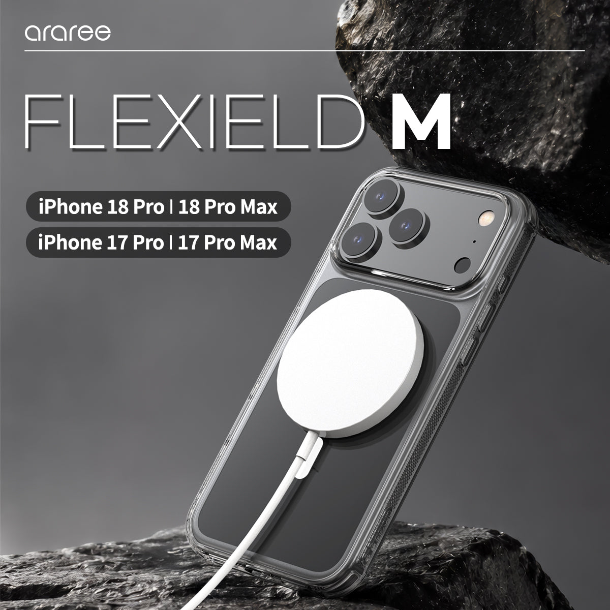 iPhone 18 Pro / 17 Pro, Araree Flexield Magsafe Cover, Clear