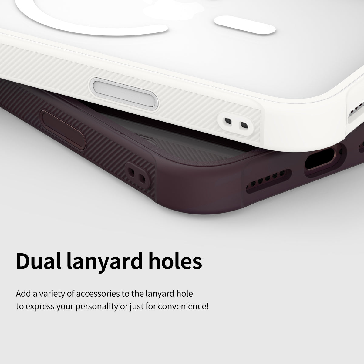 iPhone 18 Pro Max / 17 Pro Max, iPhone Araree Duple Armor Magsafe Cover, White