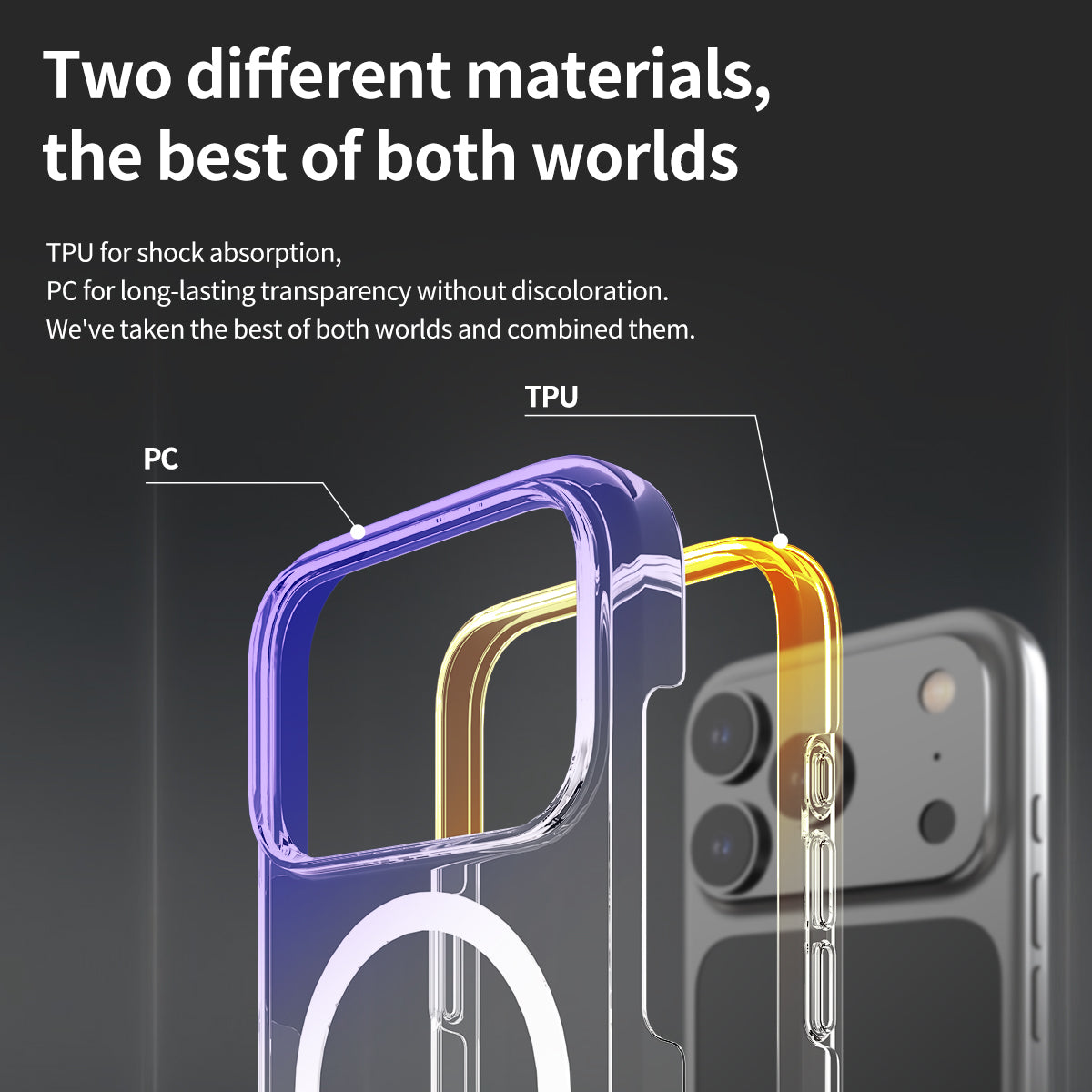 iPhone 18 Pro Max / 17 Pro Max, Araree Duple Magsafe Cover, Clear