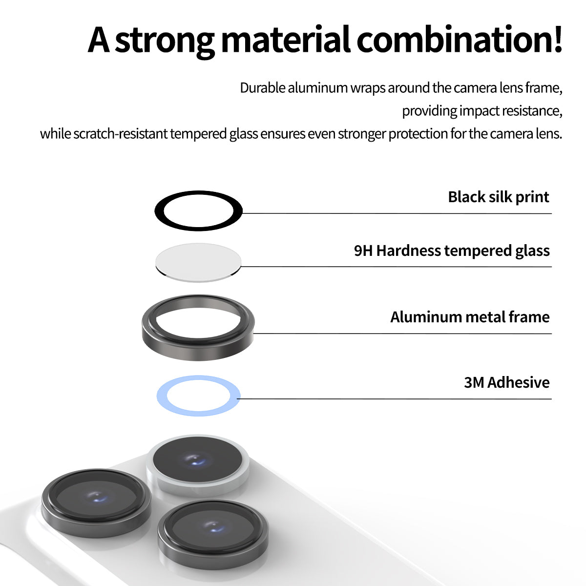 iPhone 18 Pro Max / 18 Pro, Araree Metal Ring Camera Protector, Clear