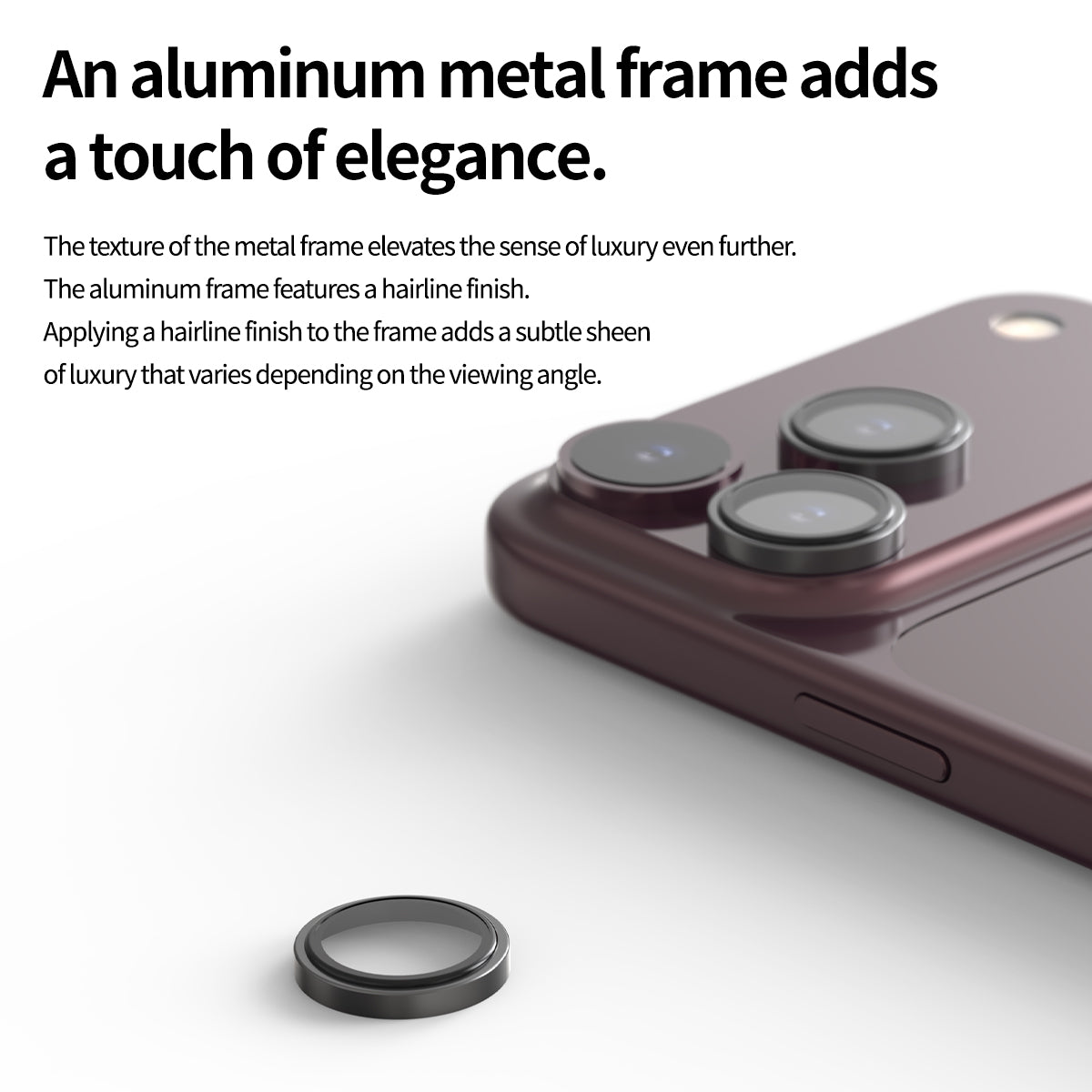 iPhone 18 Pro Max / 18 Pro, Araree Metal Ring Camera Protector, Clear