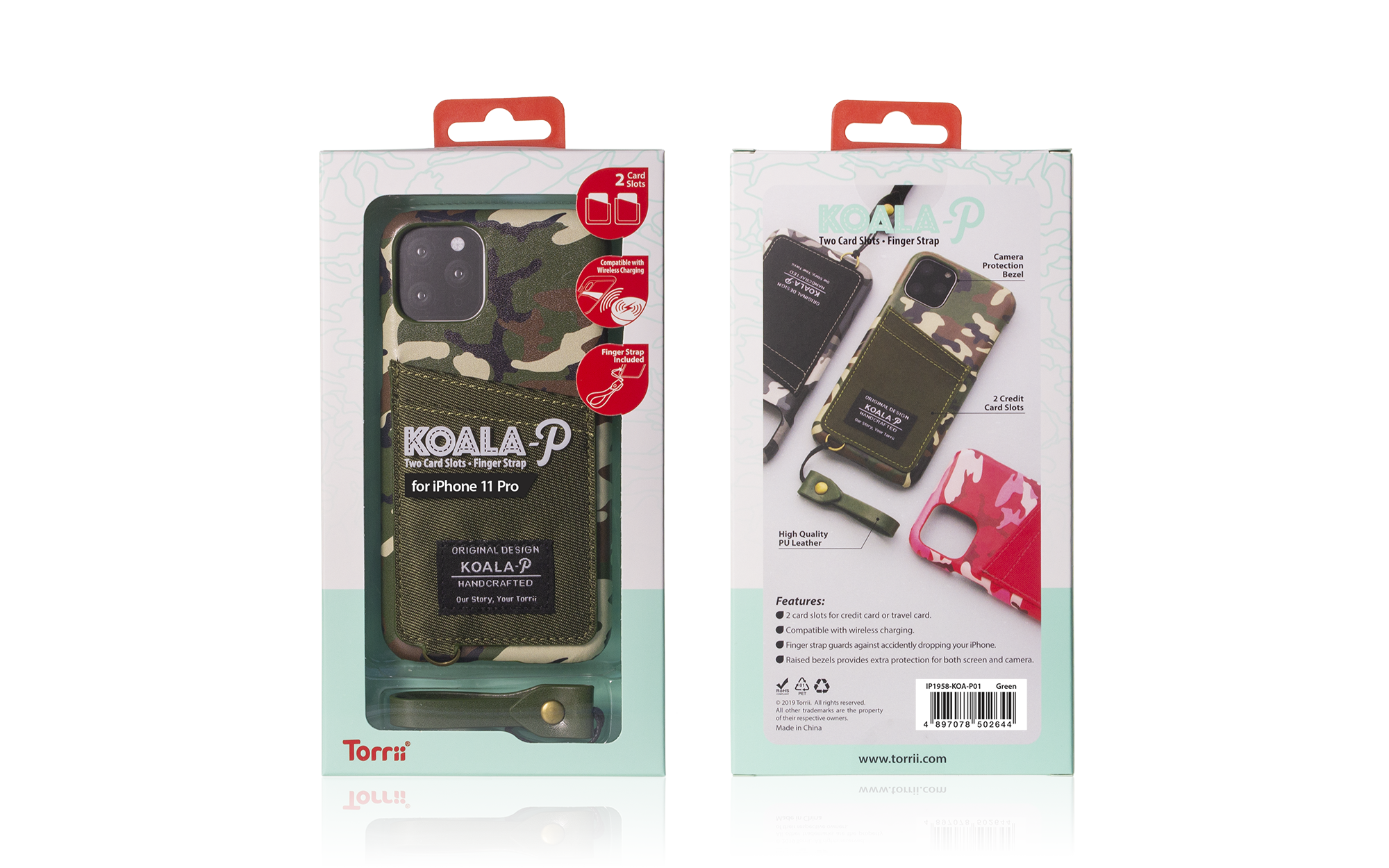 iPhone 11 Pro Torrii Koala Case – Green