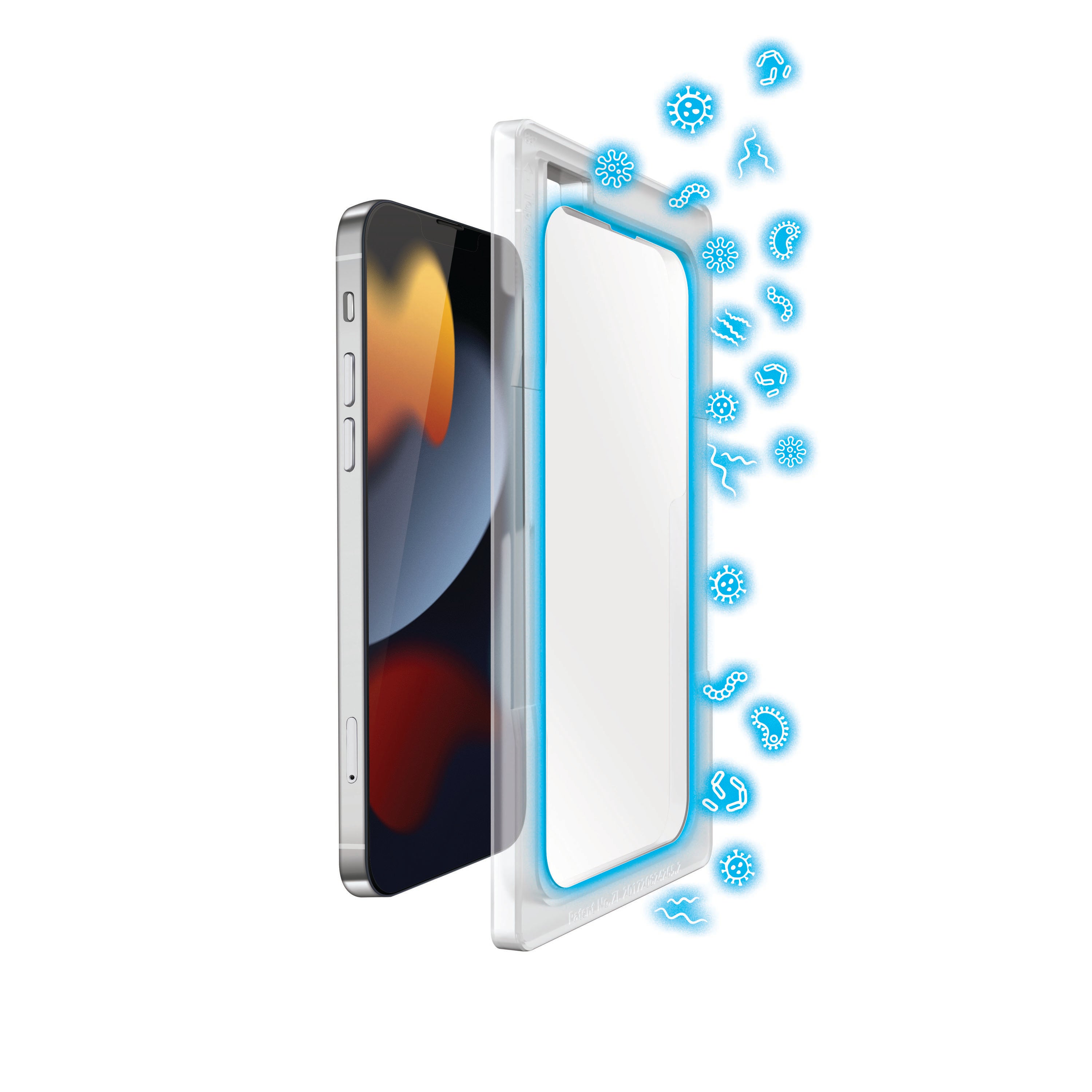 Torrii Bodyglass Screen Protector For iPhone 13 Mini Anti-Bacterial Coating - Clear