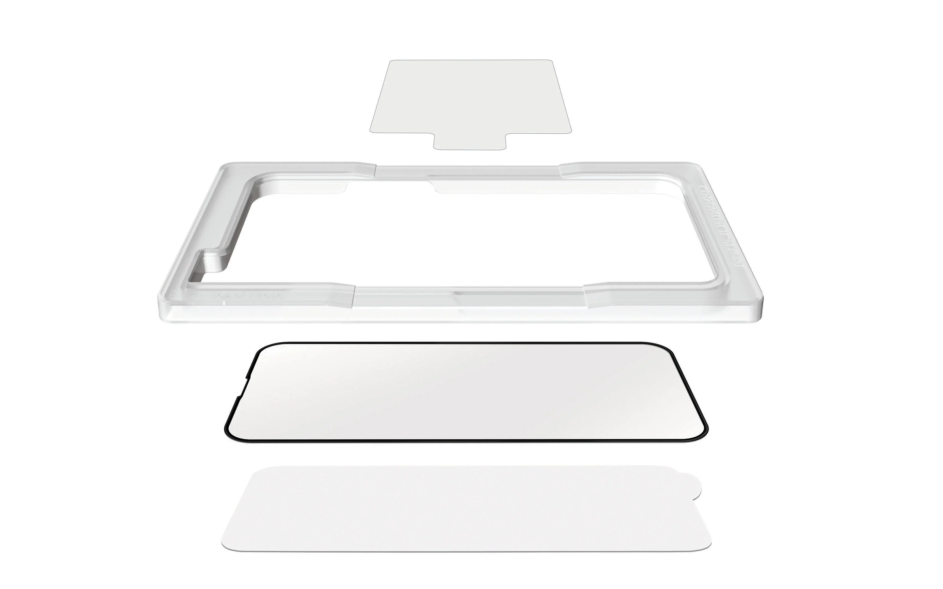 Torrii Bodyglass Screen Protector For iPhone 13 Mini Anti-Bacterial Coating - Full Coverage Curved - Black - Tashqila