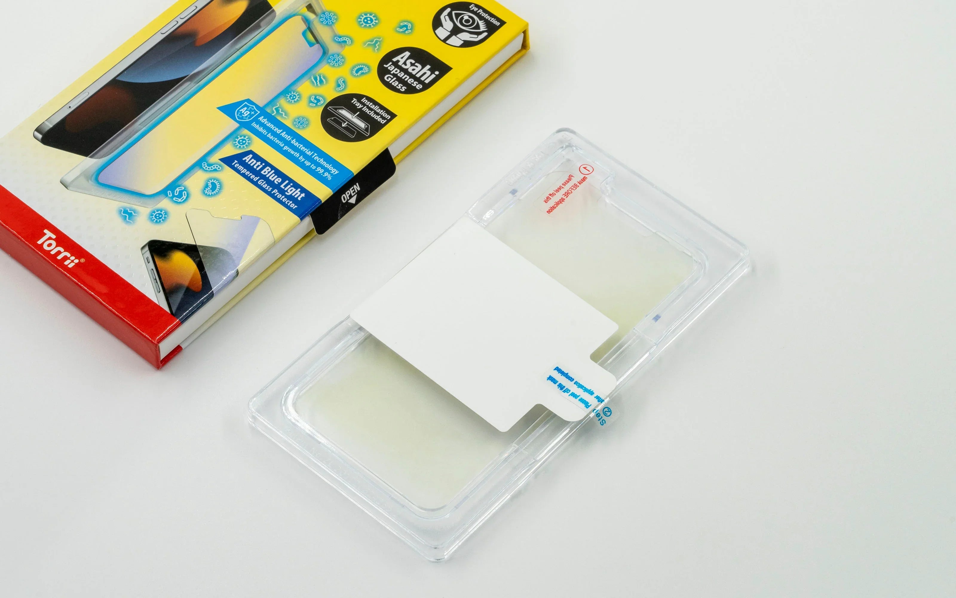 Torrii Bodyglass Screen Protector Anti Bacterial For iPhone 13/13 Pro - Anti Blue Light - Tashqila