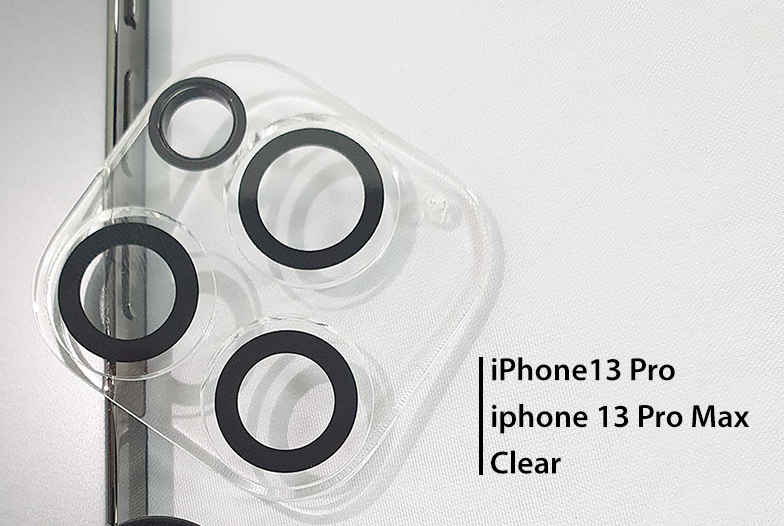 اراري سي - سيب كورا حامي كاميرا زجاجي لهاتف ايفون 13 (6.1) / 13 ميني (5.4) - شفاف 
