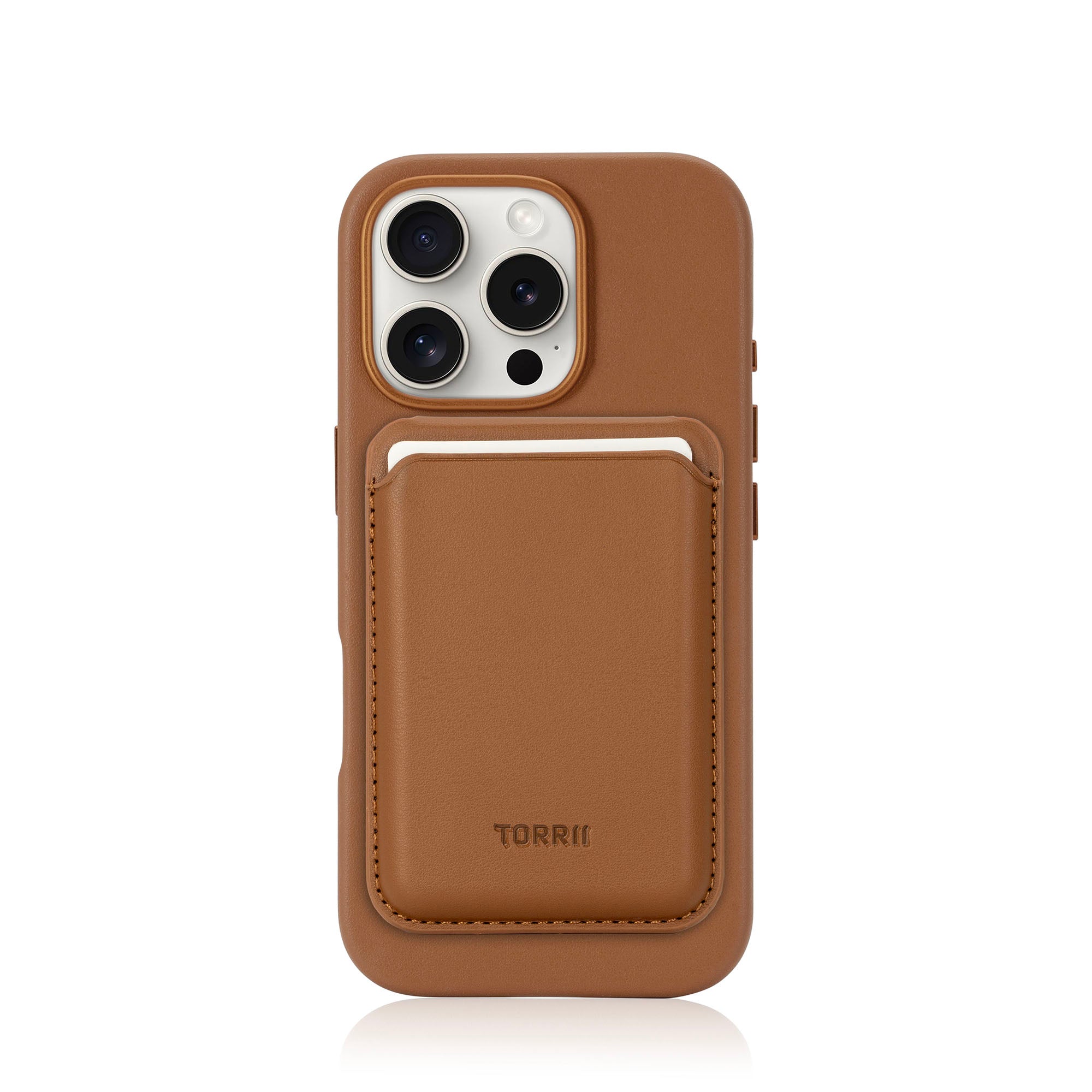 iPhone 16 Pro Torrii Koala MagSafe Case + Wallet Stand - Brown