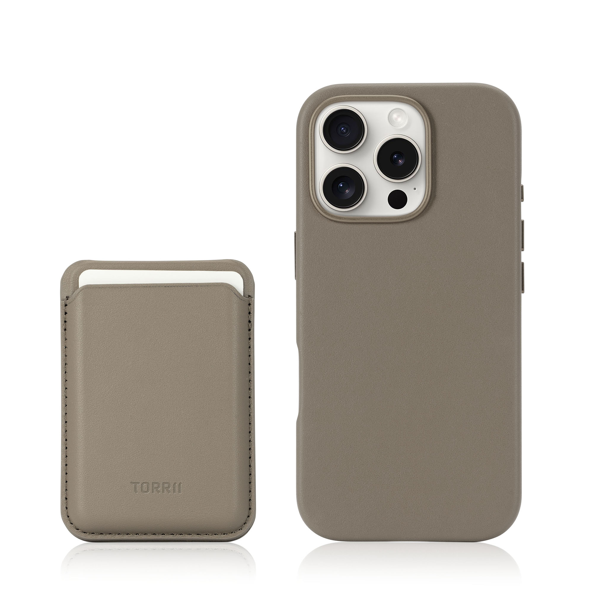 iPhone 16 Pro Torrii Koala MagSafe Case + Wallet Stand - Slate Gray