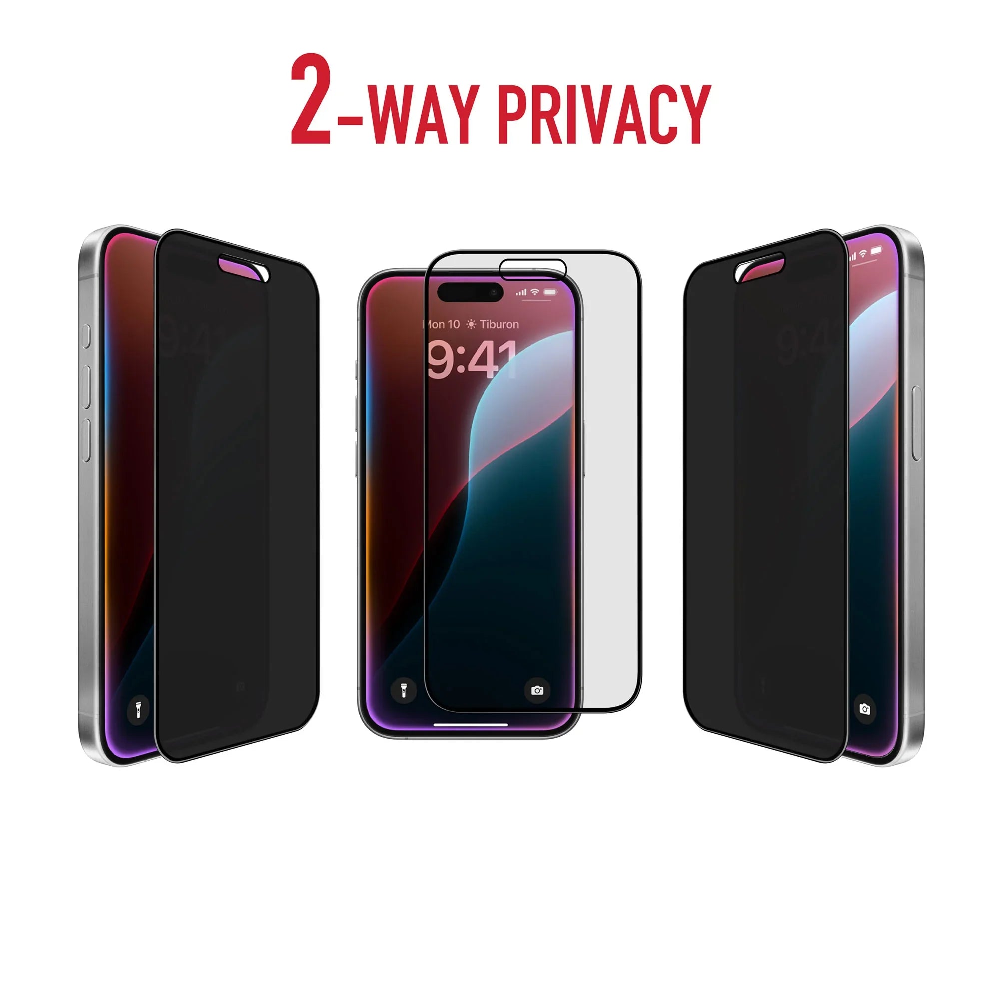 iPhone 16 Pro Max Torrii Bodyglass Screen Protector Glass - Privacy - Tashqila