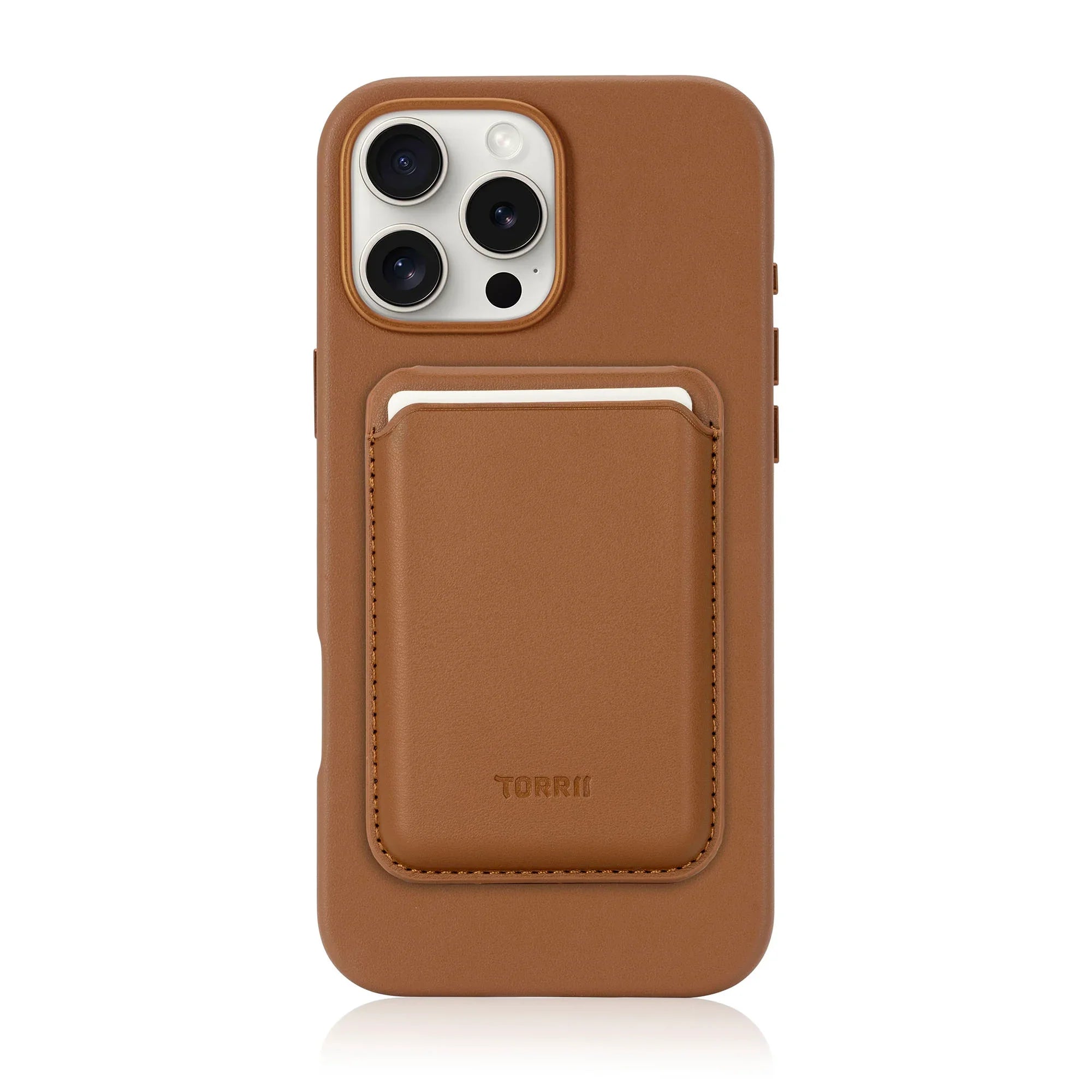 iPhone 16 Pro Max Torrii Koala MagSafe Case + Wallet Stand - Brown - Tashqila