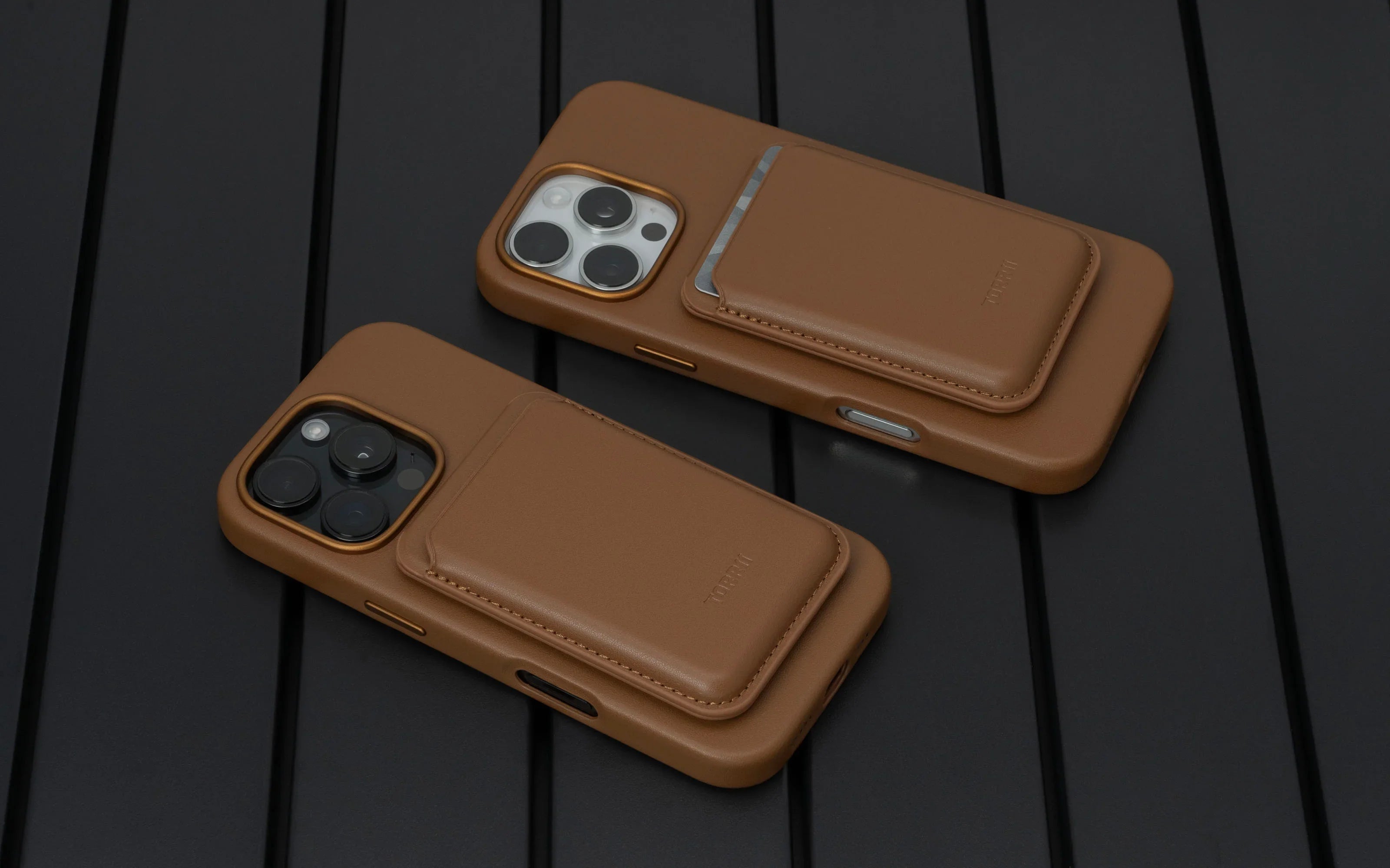 iPhone 16 Pro Max Torrii Koala MagSafe Case + Wallet Stand - Brown - Tashqila