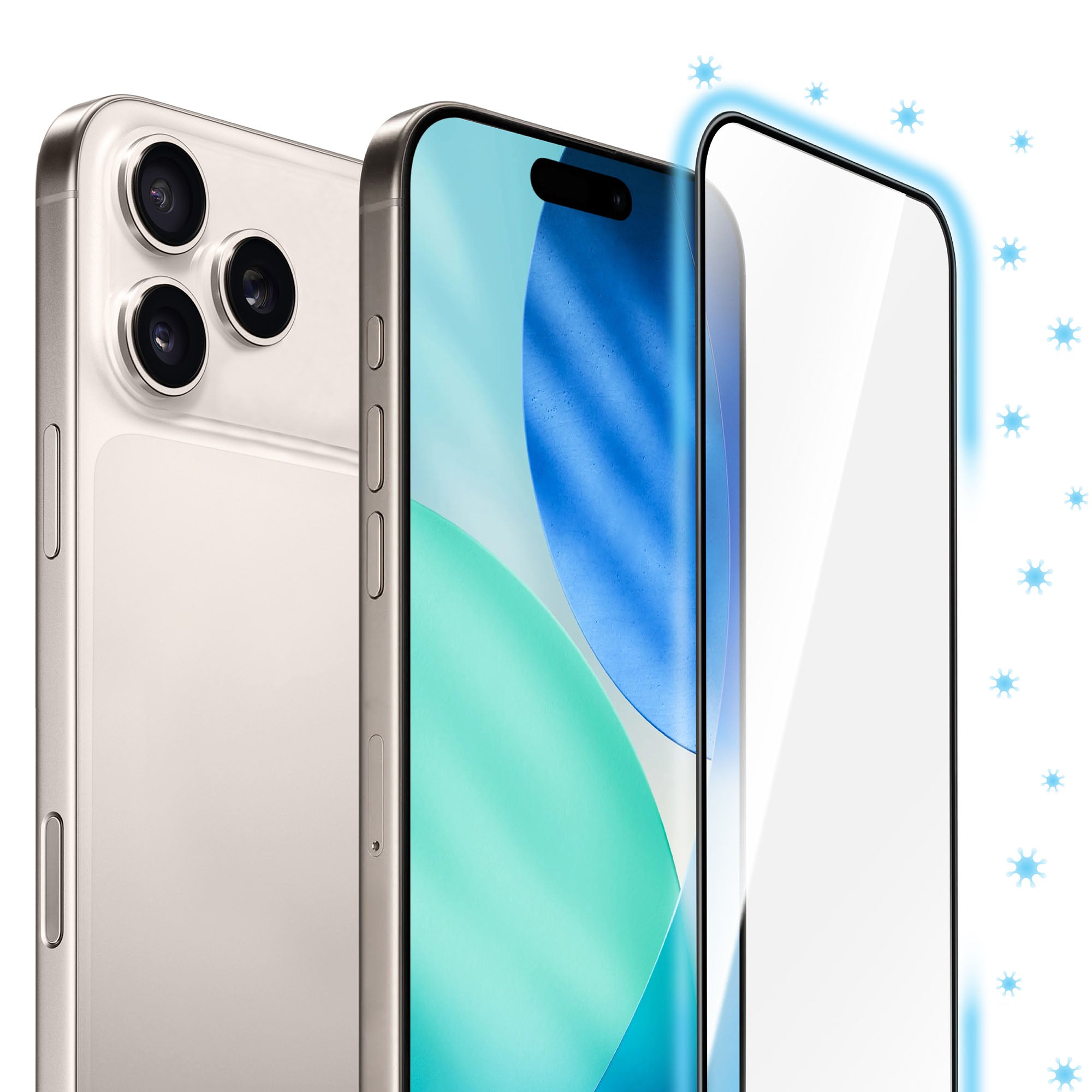 Torrii iPhone 17 Pro Max Bodyglass Screen Protector - Full Coverage