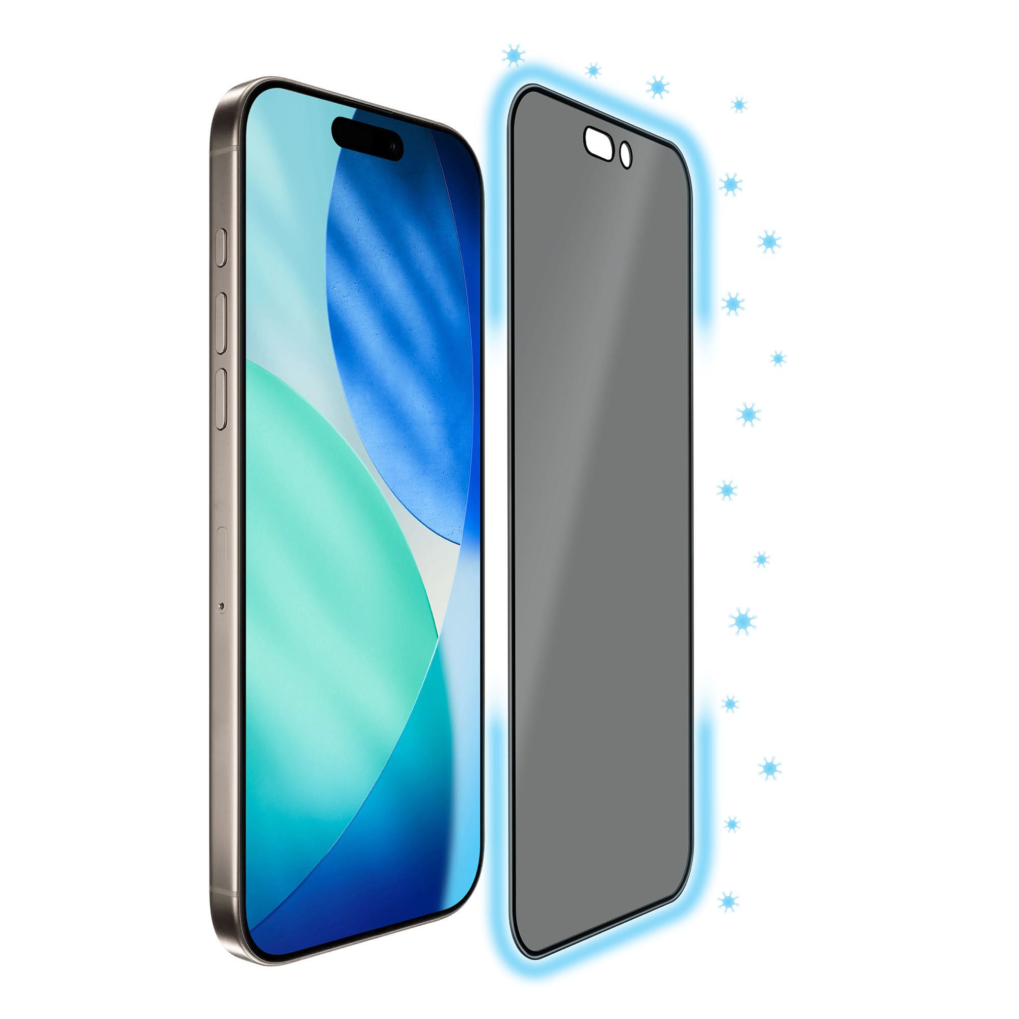Torrii iPhone 17 Pro Max Bodyglass Screen Protector - 4-Way Privacy