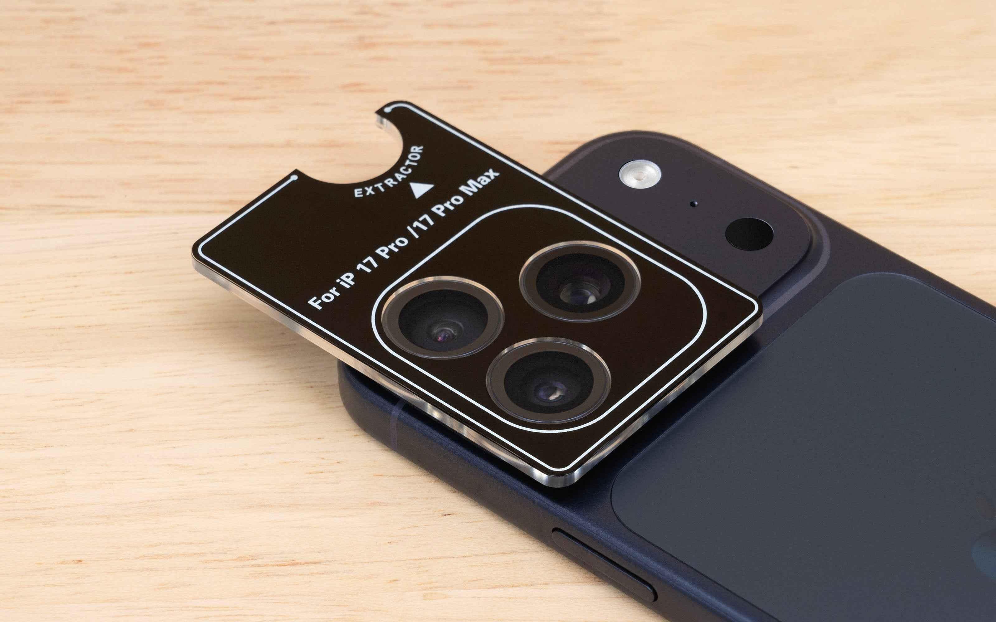 Torrii iPhone 17 Pro / iPhone 17 Pro Max Bodyglass Aluminium Camera Ring - Deep Blue