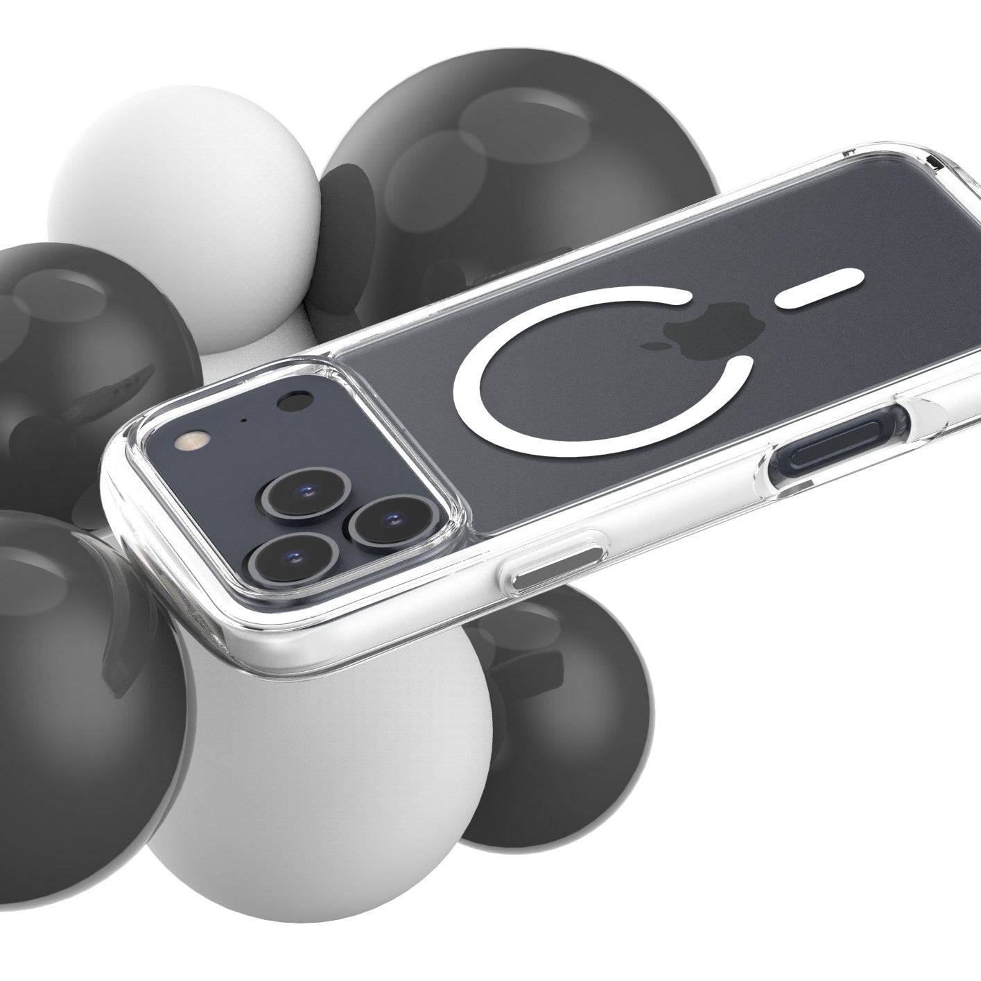 Araree iPhone 17 Pro Max Duple Air Magsafe Case - White