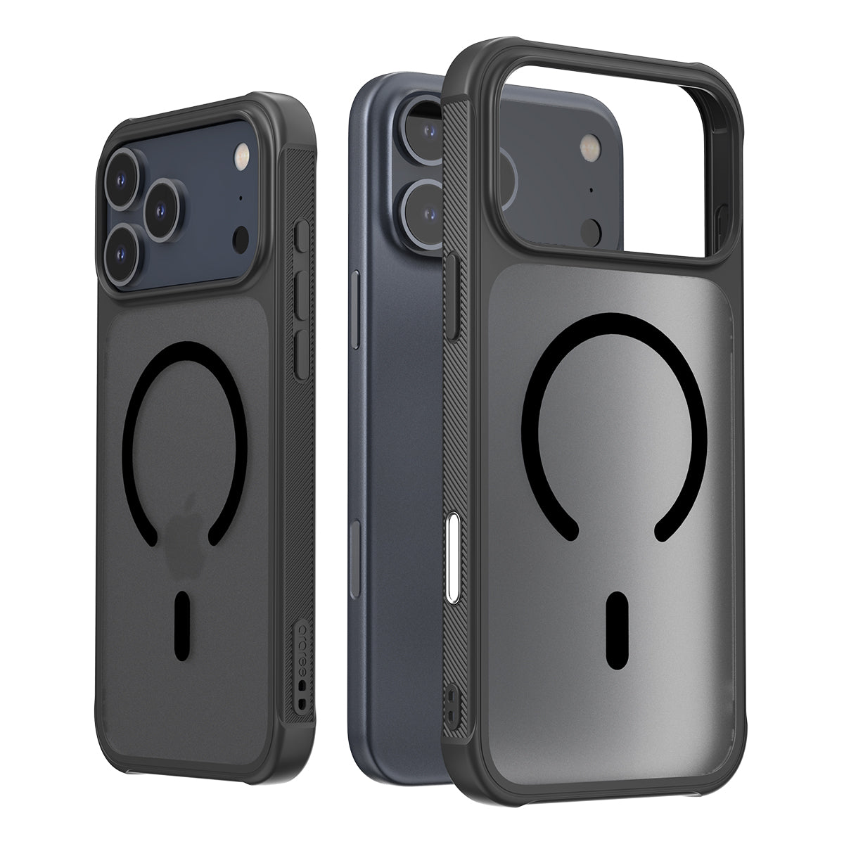 Araree iPhone 17 Pro Max Duple Armor Magsafe Case - Black