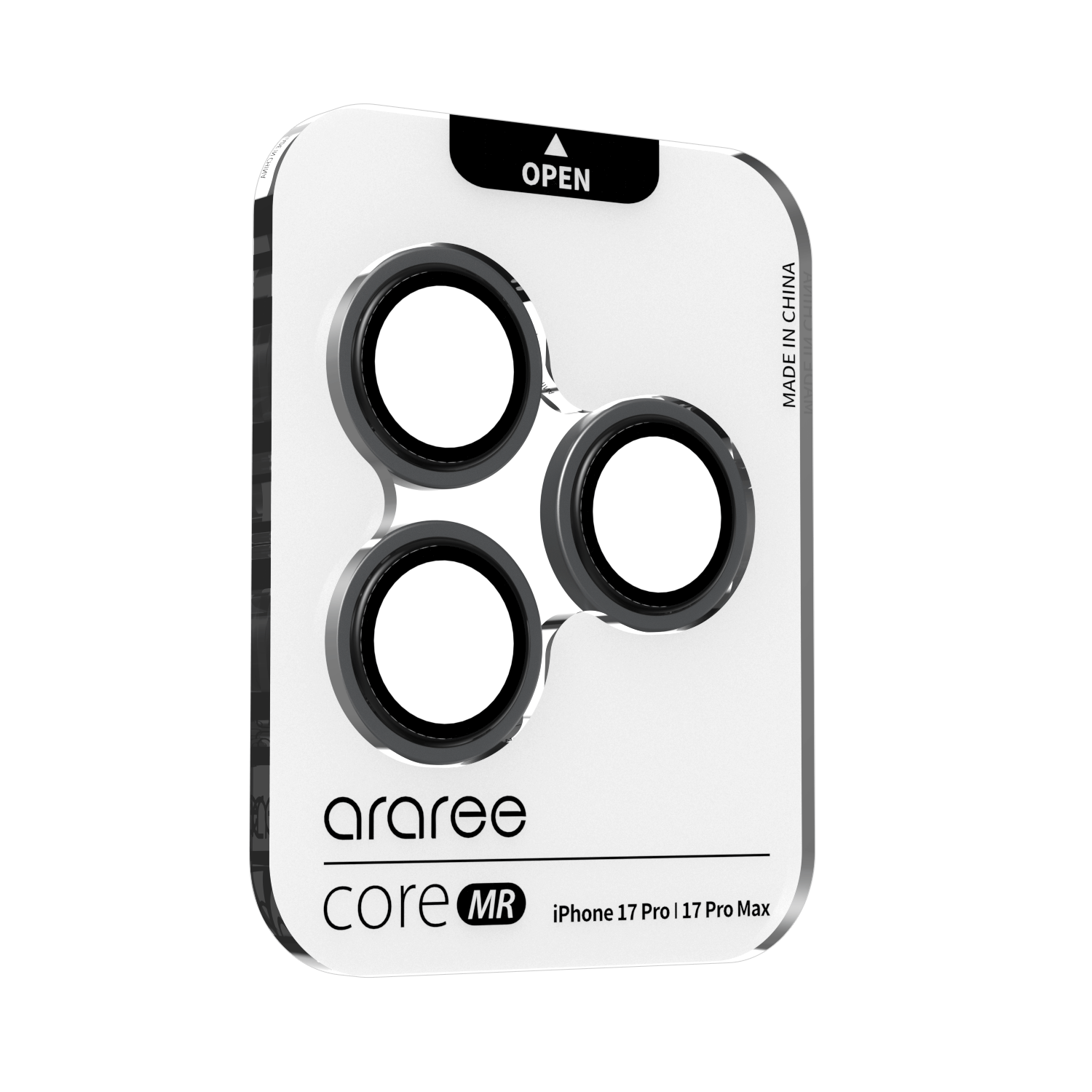 Araree iPhone 17 Pro / iPhone 17 Pro Max Camera Metal Ring Protector