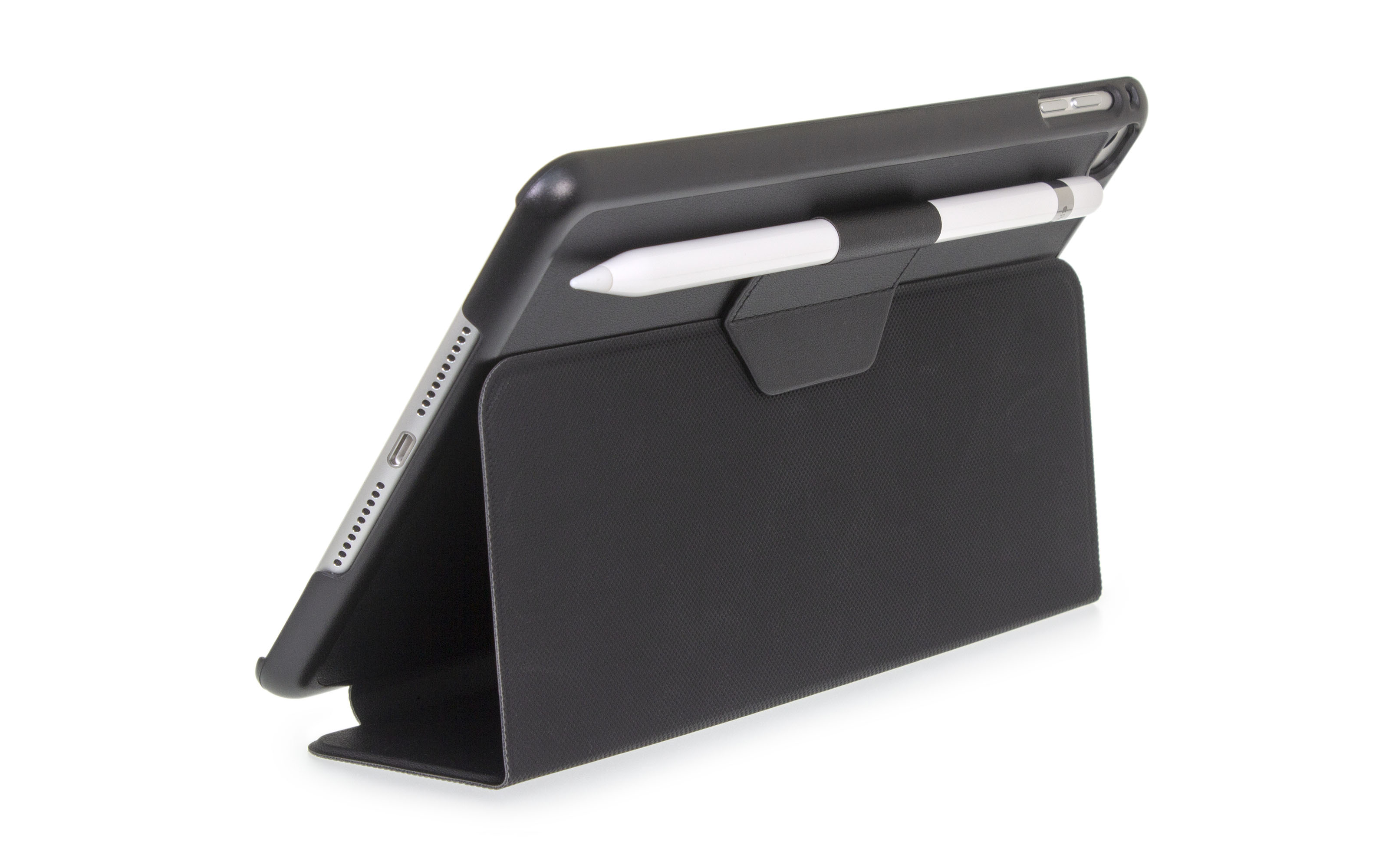 Torrii Torrio Wallet For iPad Mini 5 2019 With Apple Pencil Holder - Black