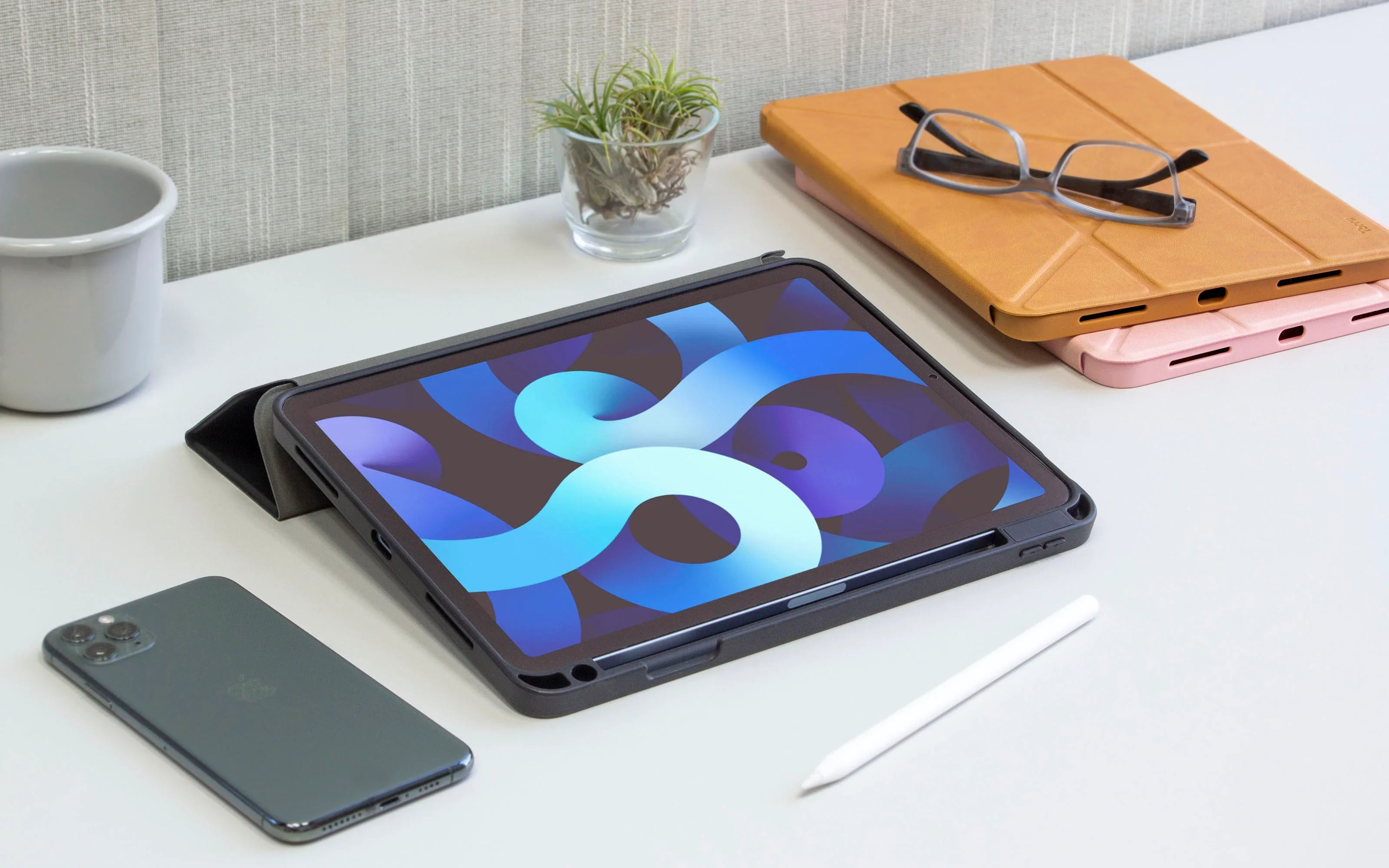 Torrii Torrio Plus Case For iPad Air 10.9 (2020) & iPad Pro 11 (2020-2018) - Brown - Tashqila