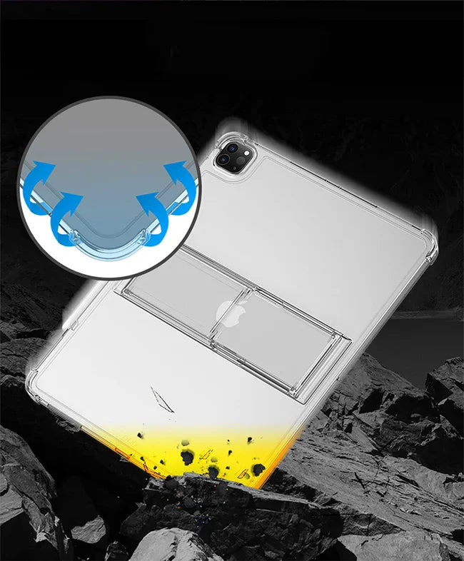 Araree Flexield Sp Case With Pencil Holder For Apple iPad Pro 12.9 (2021) - Clear - Tashqila